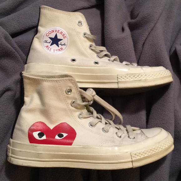 comme des garcons converse second hand